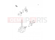 KAWASAKI 2000 Crankshaft