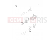 KAWASAKI 2000 Gear Change Drum/Shift Fork(s)