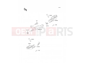 KAWASAKI 2000 Footrests
