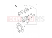 KAWASAKI 2000 Rear Brake