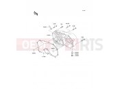 KAWASAKI 2000 Right Engine Cover(s)