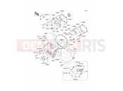 KAWASAKI 2000 Left Engine Cover(s)
