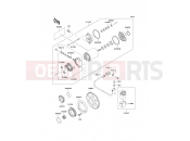 KAWASAKI 2000 Starter Motor