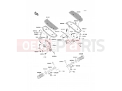 KAWASAKI 2000 Footrests
