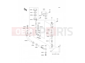 KAWASAKI 2000 Rear Master Cylinder