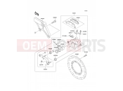 KAWASAKI 2000 Rear Brake
