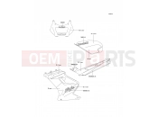 KAWASAKI 2000 Decals(Silver/Gray)