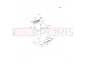 KAWASAKI 2002 Decals(Blue/Gray)