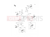 KAWASAKI 2002 Footrests
