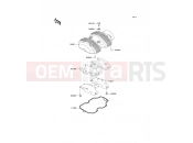 KAWASAKI W650 (EJ650-A4) Cylinder Head Cover