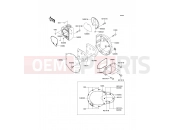 KAWASAKI W650 (EJ650-A4) Right Engine Cover(s)