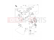 KAWASAKI W650 (EJ650-A4) Starter Motor