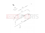 KAWASAKI W650 (EJ650-A4) Cables