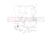KAWASAKI W650 (EJ650-A4) Labels