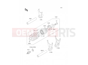 KAWASAKI 2002 Gear Change Drum/Shift Fork(s)