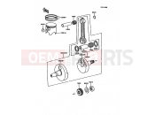 KAWASAKI KDX200 (KDX200-C2) Crankshaft/Piston(s)