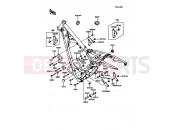 KAWASAKI KDX200 (KDX200-C2) Frame Fittings
