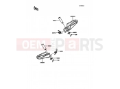 KAWASAKI KDX200 (KDX200-C2) Footrests