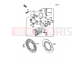 KAWASAKI KDX200 (KDX200-C2) Front Brake