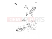 KAWASAKI 1987 Footrests