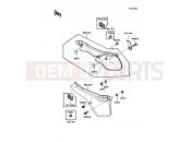 KAWASAKI 1987 Side Covers