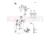 KAWASAKI 1987 Ignition Switch