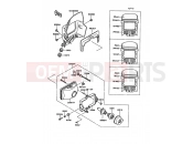 KAWASAKI 1987 Headlight(s)(KL250-D4/D5)