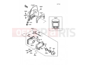 KAWASAKI 1987 Headlight(s)(KL250-D6)