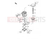 KAWASAKI 1988 Carburetor Parts
