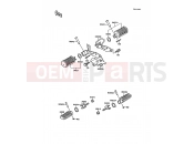 KAWASAKI 1988 Footrests