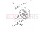 KAWASAKI 1988 Front Hub