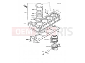 KAWASAKI 1988 Cylinder/Piston(s)