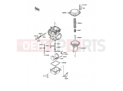 KAWASAKI 1988 Carburetor Parts