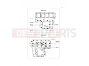 KAWASAKI 2006 Crankcase Bolt Pattern
