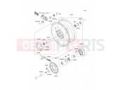 KAWASAKI 2006 Rear Hub