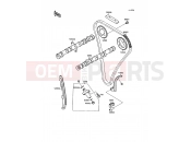 KAWASAKI 1988 Camshaft(s)/Tensioner