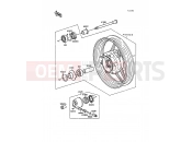 KAWASAKI 1988 Front Hub
