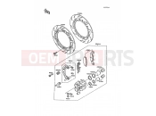 KAWASAKI 1988 Front Brake(ZX750F-016328-   )