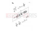 KAWASAKI 1989 Gear Change Drum/Shift Fork(s)