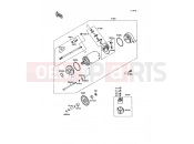 KAWASAKI 1989 Starter Motor