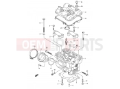 SUZUKI SV1000 K4 (2004) (E2) REAR CYLINDER HEAD