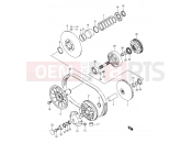 SUZUKI LT-A700 K5 (2005) King Quad (E28,E33) TRANSMISSION (1)