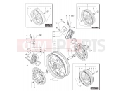 MV Agusta Dragster 800 RR LH Front Wheel Assembly
