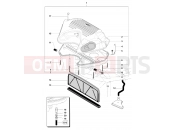 MV Agusta Brutale 1090 RR 2010/2011 Airbox Assembly