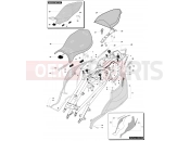 MV Agusta Brutale 1090 RR 2010/2011 Rear Fairing Assembly