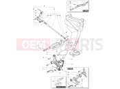 MV Agusta F3 800 Footrest Assembly Left