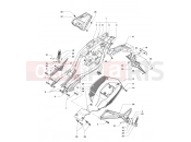 MV AGUSTA F3 800 RC Rear Frame Assembly