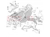 MV Agusta 1999-2001 F4 750S 1+1 Rear Frame (double seat)