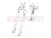 MV Agusta 1999-2001 F4 750S 1+1 Front Suspension Assembly