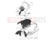 MV Agusta 1999-2001 F4 750S 1+1 Fairing Assembly